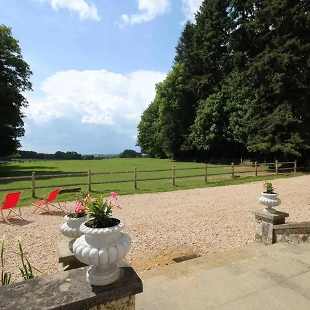 Chateau Elegant Avec Grand Parc, Animaux, Cheminee, Jeux, Et Confort Dans Le Perche - Fr-1-497-102