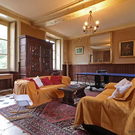 Chateau Elegant Avec Grand Parc, Animaux, Cheminee, Jeux, Et Confort Dans Le Perche - Fr-1-497-102 * Bellavilliers