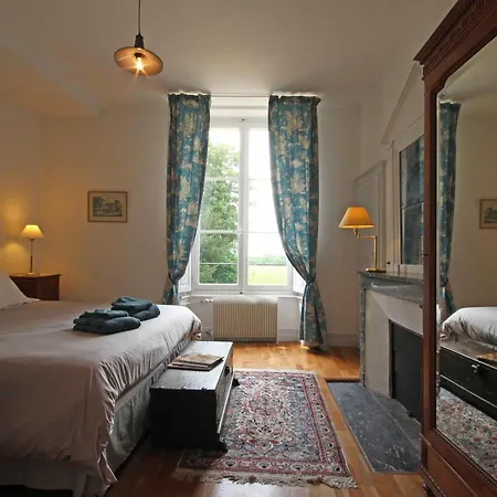 Tatil Evi Chateau Elegant Avec Grand Parc, Animaux, Cheminee, Jeux, Et Confort Dans Le Perche - Fr-1-497-102 *